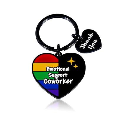 XPENMULBOJA Coworker Gifts for Women Thank You Emotional Support Coworker  Keychain Employee Appreciation Retirement Leaving Farewell Gifts Work  Friends Going Away Promotion Christmas Gifts - Yahoo Shopping