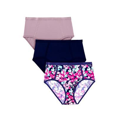 Plus Size Women's Microfiber Panty 3-Pack by Catherines in Poppy Floral Pack  (Size 8) - Yahoo Shopping