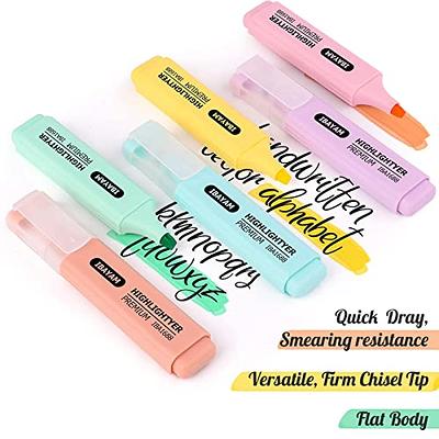 Aesthetic Highlighters, Cute School Supplies for College Study, Aesthetic  Preppy Stuff, Assorted Colors, Office Desk Accessories for Journaling  Planner Note Taking Office Supplies Women - Yahoo Shopping