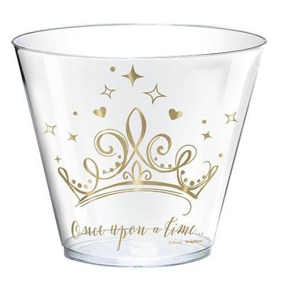 Metallic Disney Princess Plastic Favor Cup, 16oz - 100th Birthday