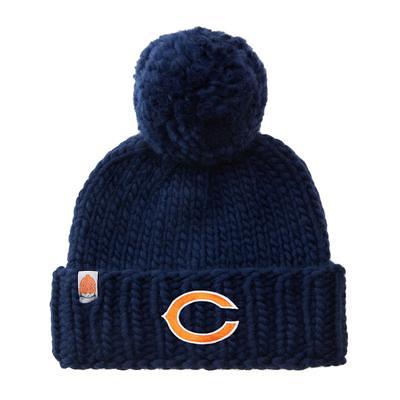 Men's Fanatics Branded Navy/White Detroit Tigers Sport Resort Cuffed Knit  Hat with Pom