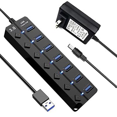 UGREEN USB 3.0 Hub, 4 Ports USB A Splitter Ultra-Slim USB Expander for  Mouse, Keyboard, Flash Drive, U Disk, Printer Compatible with Laptop,  Desktop