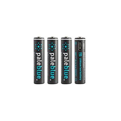 Basics 4-Pack Rechargeable D Cell NiMH Batteries, 10000 mAh,  Recharge up to 1000x Times, Pre-Charged