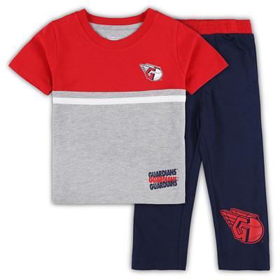 Lids Cleveland Guardians Concepts Sport Badge T-Shirt & Pants Sleep Set -  Navy/Red