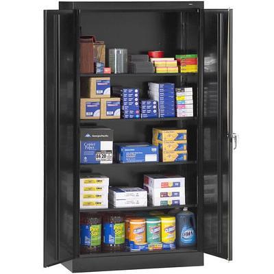 Industrial Storage Cabinet - 36 x 24 x 72, Unassembled, Black