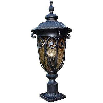 Avery Home Lighting Bayland 3-Light Outdoor Bronze Wall Light