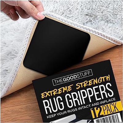 Carpet Tape Double Sided - Rug Tape Grippers for Hardwood Floors