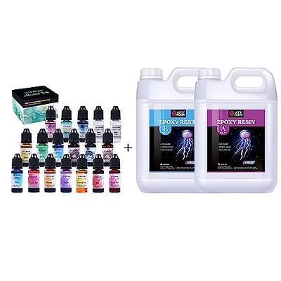 Let's Resin Versatile Alcohol Ink for Epoxy Resin, High Concentrated Alcohol Ink Set for Resin Petri, Resin Swirl, Resin Marble Effect