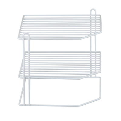 Hyper Tough 4-Tier Shelving Unit, W30 x D14 x H57 Multipurpose Home Storage Plastic Shelf Organizer, White