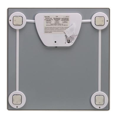 Taylor Digital 400 lb Capacity White/Gray Bathroom Scale - Yahoo