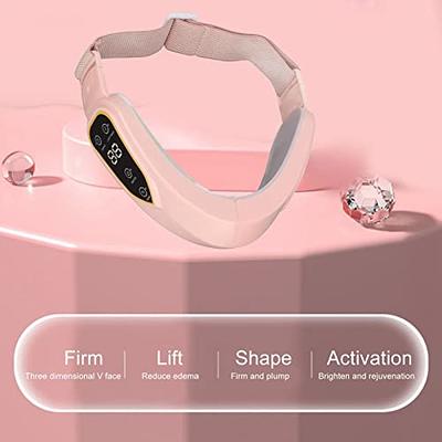 Double Chin Tightener Massage Reducer Face V Line Tape Massager Device,  Soft Fabric Jawline Exerciser, Facial Strap V Line Mask Lifting Belt V Face  Lifting Mask Gift for Women Mam 