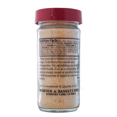 Morton and Bassett Seasoning Garlic Powder 2.6 oz Pack of 3