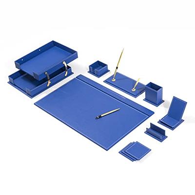 Blue Mini Office Supply Kits Colleagues Plastic Metal Office Supplies Set  Blue Desk Accessory Kit Office - AliExpress