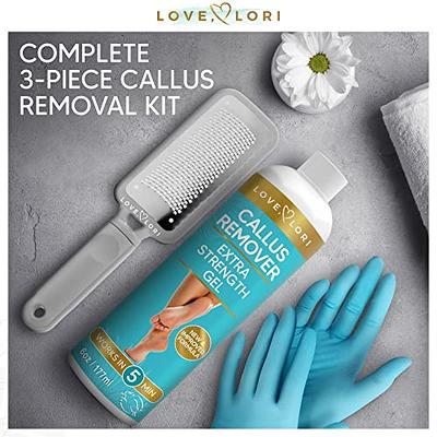 Foot Callus Remover Gel 6oz By Love, Lori - Callus Remover For Feet & Dead  Skin Remover For Feet - Works With Foot Scrubber, Pumice Stone For Soft