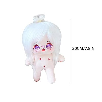 CALEMBOU 20cm Plush Doll, Cute Cotton Doll with Jointed Skeleton
