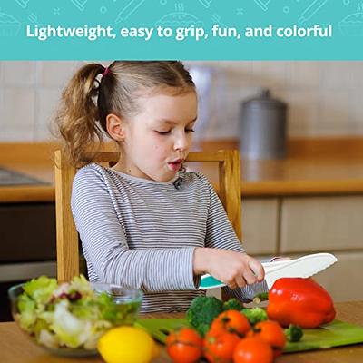 3pcs/set Kids Knife Colorful Nylon Toddler Cooking Knives to Cut Fruits  Salad Cake Lettuce Safe