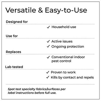 Wondercide - Indoor Pest Control Spray for Home and Kitchen - Ant, Roach, Spider, Fly, Flea, Bug Killer and Insect Repellent - with Natural