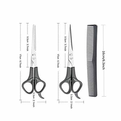 Stainless Steel Hair Cutting Scissors Thinning Shears - Temu