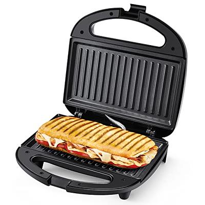 J-Jati Panini Press Sandwich Maker - Black