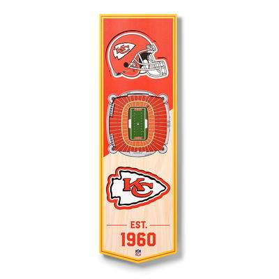 8 x 32 NFL Tampa Bay Buccaneers 3D Stadium Banner