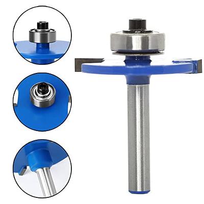 Sinoprotools Biscuit Router Bit 1/4 Inch Shank, Biscuit Joint Slot Cutter  Router Bit, Wood Biscuit Slot Cutter, Woodworking Cutter Tool (Blue,10#) -  Yahoo Shopping