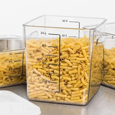 Cambro 4SFSP-148 - 4 Qt Polyethylene Food Storage Container - CamSquare (6  per Case)