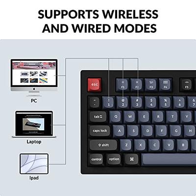 Keychron K10 Pro Wireless Custom Mechanical Keyboard, QMK/VIA Programmable  Full-Size Bluetooth/Wired RGB Backlight with Hot-swappable Keychron K Pro  Brown Switch Compatible with Mac Windows Linux - Yahoo Shopping