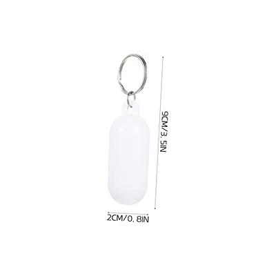 VALICLUD 6pcs Floating Key Ring Sport Backpack Bobbers for Fishing