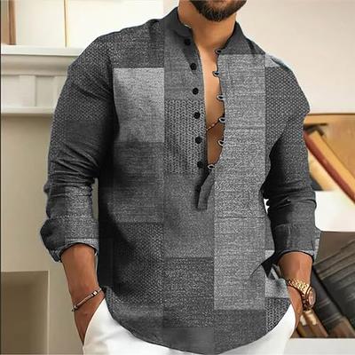 Target Online Shopping Long Sleeve Shirts for Men Cotton Western