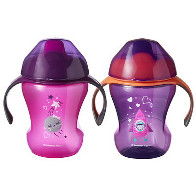 Tommee Tippee Sportee Water Bottle Sippy Cup, 10oz, 12m+, 2 Count (Colors &  Design Will Vary) - Yahoo Shopping