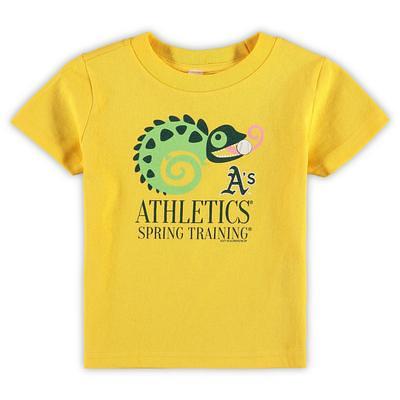 Oakland Athletics Tiny Turnip Women's Logo Mom 3/4-Sleeve Raglan T-Shirt -  White/Black