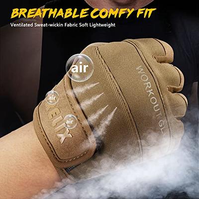  ihuan Workout Gloves for Men and Women - Extra