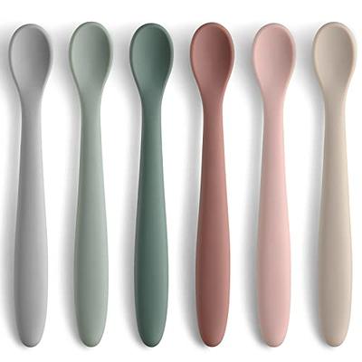 Baby Spoons First Stage Silicone Baby Spoon – Self Feeding Baby Utensils – Infant  Spoons First Stage Baby Feeding Spoon - Soft & Gentle on Gums - BPA Free  Silicone Baby Spoons Set - Yahoo Shopping