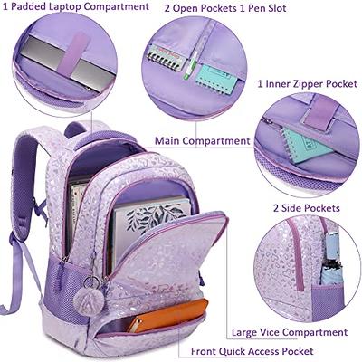 Back to School) Kids Backpack with Insulated Lunch Bag 2-in-1 Lightweight  Design for Kindergarten Primary School