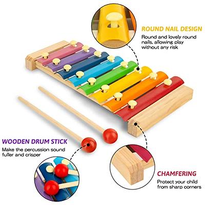 8 Scales Xylophone Kids Musical Instrument for Kids and Adult Band Beginner