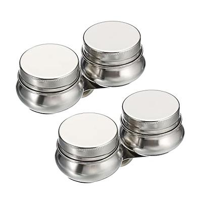 Palette Cups Paint Pot Container with Lid and Clip Double Dippers - Silver  - Yahoo Shopping