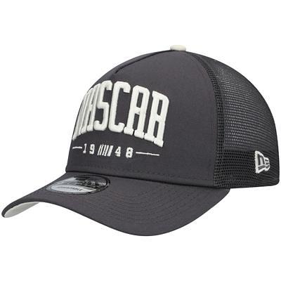 Men's New Era Gray/Black Trackhouse Racing 39THIRTY Flex Hat Size: Medium/Large