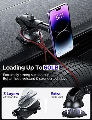 LISEN for Magsafe Car Mount Charger [20 Strongest Magnets] Hands Free 15W  Wireless Car Charger Mount for iPhone 15 Pro Max Plus, Univesal Car Vent