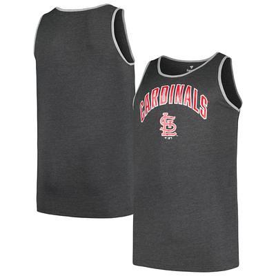 Men's Profile Heather Charcoal St. Louis Cardinals Big & Tall Arch Over  Logo Tank Top - Yahoo Shopping