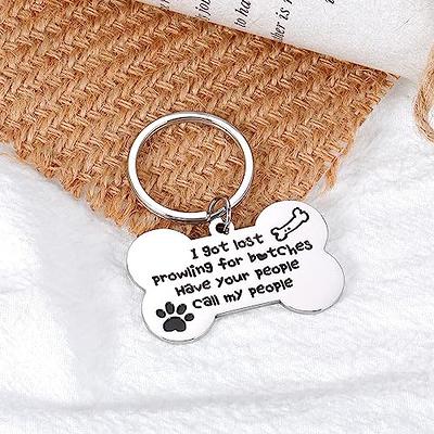 Personalised Pet Tag, Wood Pet Tags, Gift for Animal Lovers, Gifts for Pet  Owners, Cat or Dog ID Tag, Custom Engraved Tag 