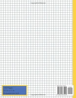 Large Graph Paper For House Plans: Perfect Graph Paper Composition Notebook  For Architects, Designers, Engineers, Drawing, Quad Ruled 4x4 squares per  inch ,120P High-Quality, ideal size 8.5 x 11 - Yahoo Shopping