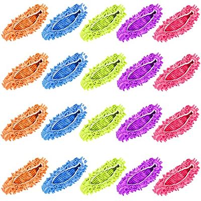 Mop Slippers Shoes Microfiber Cleaning House Mop Slippers - Temu