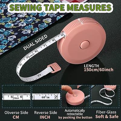 Soft Tape Measure, Retractable Sewing Tape, Mini Dual Sided