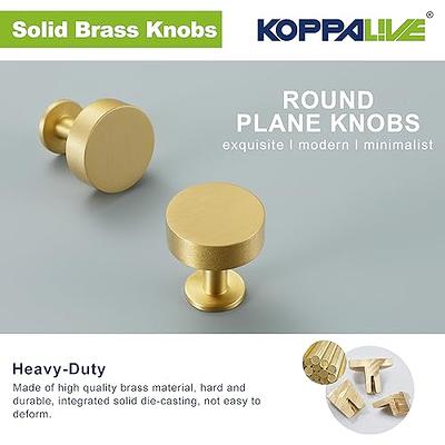 Cast Brass Round Pulls