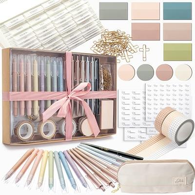 NEWEST 84PCS Bible Study Journaling Supplies - Bible Highlighters and Pens  No Bleed, Pastel Laminated Book Sticky Tabs, Bible Study Journal Kit for