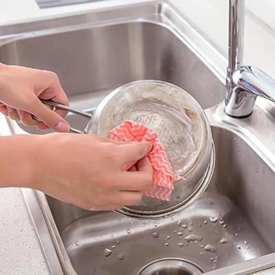 Disposable Dish Cloths Disposable Cleaning Towels Kitchen Roll Kitchen Cloth  Roll Reusable Cleaning Cloths Easy Cleaning Wipes Washable Kitchen Paper  Towels Dishcloth Wash Kitchen - Yahoo Shopping