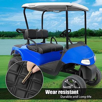 Roykaw Golf Cart Seat Covers Front and Back for EZGO RXV OEM Ordinary Seat  Cushion, Marine Grade Vinyl Material/More Soft and Comfortable, Breathable  & Easy to Clean - Yahoo Shopping