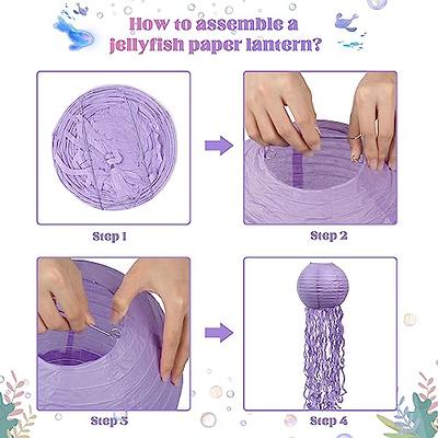 Jellyfish Paper Lanterns,6 Packs Under The Sea Party Decorations,Hanging  Jelly Fish for Mermaid,Ocean Themed, Mermaid Party Decorations,Spongebob Party  Decorations(Pink Purple Blue) - Yahoo Shopping