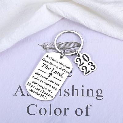 Christian Inspirational Gift for Women Men Bible Verse Keychain from Mom  Religious Cross Keyring Gifts for Teen Boys Girls Friends Catholic Birthday  Christmas Easter Baptism Key Tags for Him Her - Yahoo