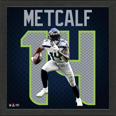 DK Metcalf Seattle Seahawks Unsigned Avoids Tackle Photograph